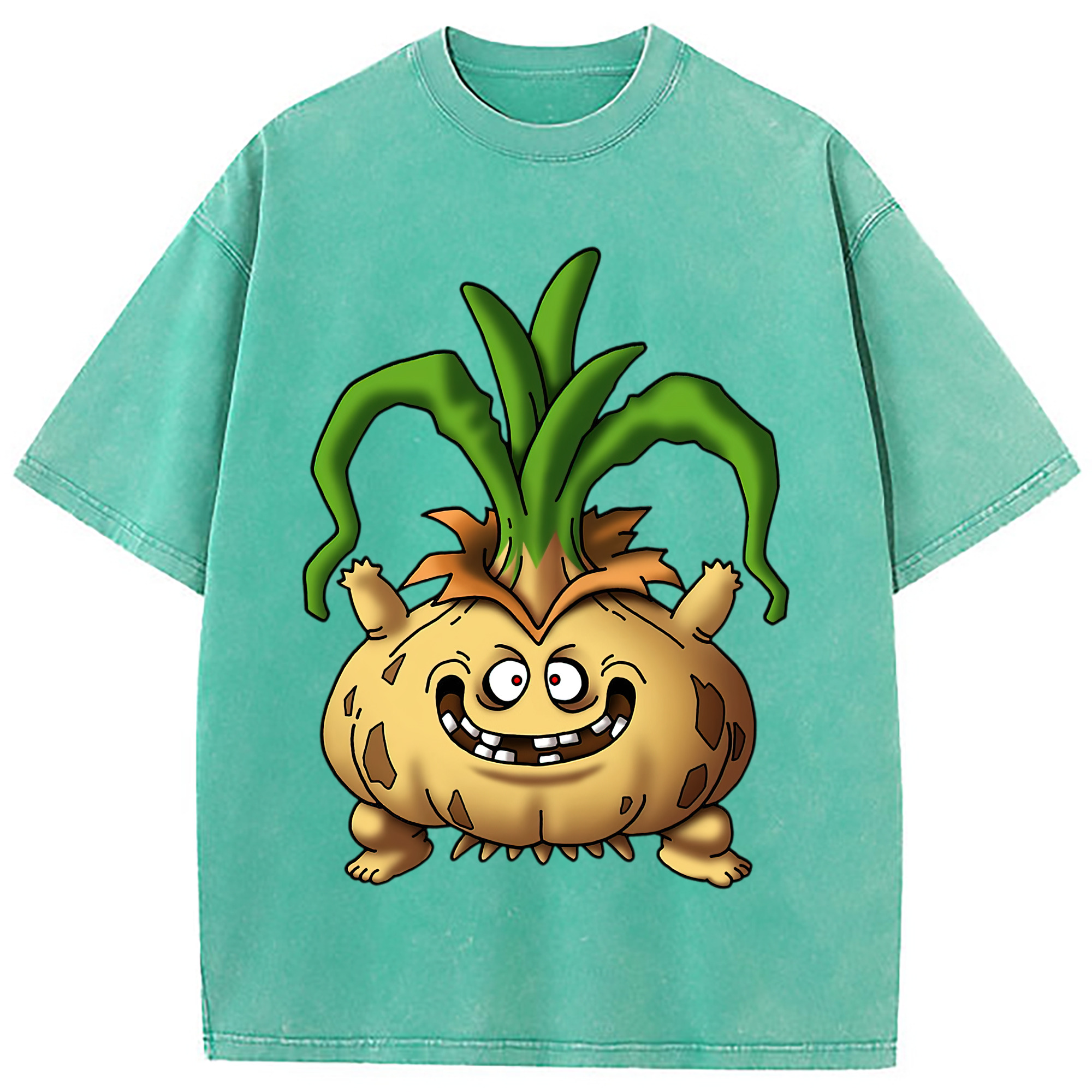 （画像用） ドラゴンクエスト Doragon Kuesuto Dragon Quest 綿100% ヴィンテージ風 半袖Tシャツ（フロントプリント）